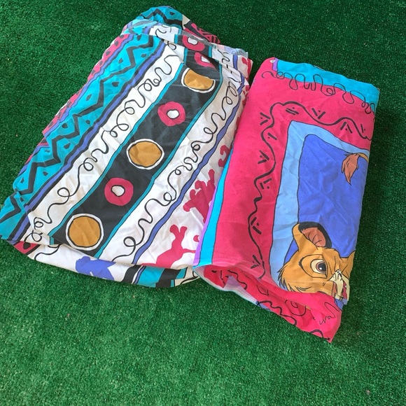 Vintage lion king twin fitted and sheet set - Picture 5 of 11